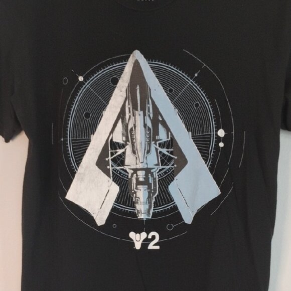 DESTINY Lootwear Black Men's Space 100% Cotton Graphic T-Shirt Size S Gaming - Picture 5 of 7